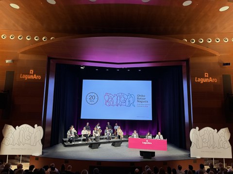 Parte-hartze handia LagunAro BGAEren 2024ko ohiko batzarrean