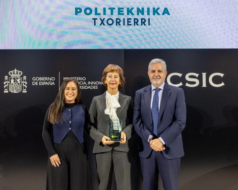 Politeknika Txorierrik aitortza jaso du 'Quality Innovation Award 2025' sarietan