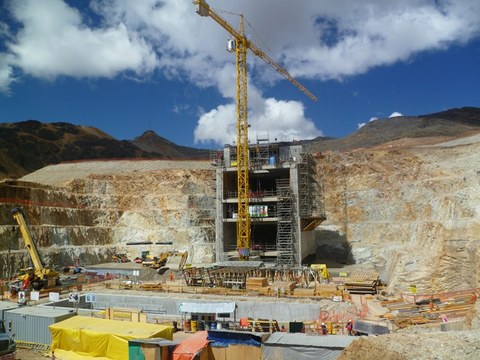 ULMA Construcción Peruko meatze-azpiegitura handietan ari da lanean