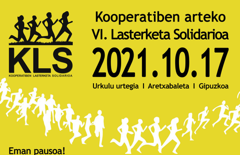 Urriaren 17an, Urkulun, kooperatiben arteko VI. lasterketa solidarioa
